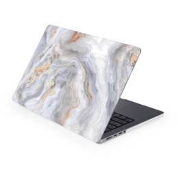 Чехол-накладка Gurdini для Macbook Pro 14.2" (A2442) пластик, серый мрамор