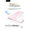 Чехол-накладка Gurdini для Macbook Pro 14.2" (A2442) пластик, розовый мрамор в рассрочку без первоначального взноса и переплат