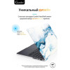 Чехол-накладка Gurdini для Macbook Pro 14.2" (A2442) пластик, бело-голубой в рассрочку без первоначального взноса и переплат