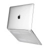 Чехол-накладка Gurdini для Macbook Air 13" (2018-2021) пластик, прозрачный с блестками
