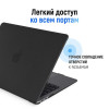 Чехол-накладка Gurdini для Macbook Air 13" (2018-2021) Textured Dot Series Black в рассрочку без первоначального взноса и переплат