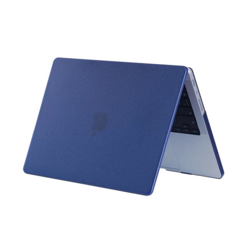 Чехол-накладка Gurdini для Macbook Air 13" (2018-2021) Textured Dot Series Navy Blue в рассрочку без первоначального взноса и переплат