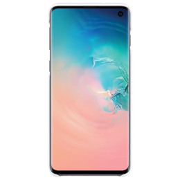 Чехол Samsung Galaxy S10 LED Back Cover White