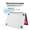 Чехол-накладка Gurdini для Macbook Air 13" (2018-2021) Textured Dot Series White в рассрочку без первоначального взноса и переплат