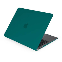 Чехол-накладка Gurdini для Macbook Air 13" (2018-2021) пластик, изумрудно-зеленый