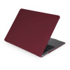 Чехол-накладка Gurdini для Macbook Air 13" (2018-2021) пластик, бордовый