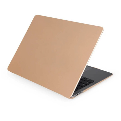 Чехол-накладка Gurdini для Macbook Air 13" (2018-2021) пластик, золотистый в рассрочку без первоначального взноса и переплат