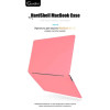 Чехол-накладка Gurdini для Macbook Air 13" (2018-2021) пластик, красный каркаде в рассрочку без первоначального взноса и переплат