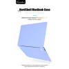 Чехол-накладка Gurdini для Macbook Air 13" (2018-2021) пластик, небесно-голубой в рассрочку без первоначального взноса и переплат