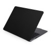 Чехол-накладка Gurdini для Macbook Air 13" (2018-2021) пластик под кожу, черный