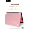 Чехол-накладка Gurdini для Macbook Air 13" (2018-2021) пластик, розовый в рассрочку без первоначального взноса и переплат