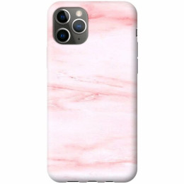 Чехол iPhone 11 Розовый мрамор
