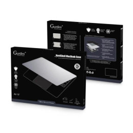 Чехол-накладка Gurdini для Macbook Air 13" (2018-2021) пластик, серебристый