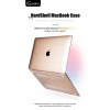 Чехол-накладка Gurdini для Macbook Air 13" (2018-2021) пластик, прозрачный в рассрочку без первоначального взноса и переплат