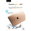 Чехол-накладка Gurdini для Macbook Air 13" (2018-2021) пластик, прозрачный в рассрочку без первоначального взноса и переплат