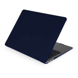 Чехол-накладка Gurdini для Macbook Air 13" (2018-2021) пластик, темно-синий
