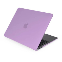 Чехол-накладка Gurdini для Macbook Air 13" (2018-2021) пластик, сиреневый