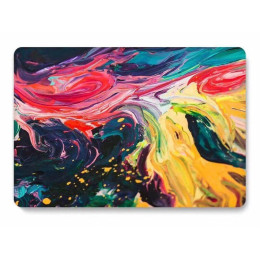 Чехол-накладка Gurdini для Macbook Air 13" (2018-2021) пластик, акварель
