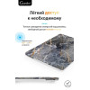 Чехол-накладка Gurdini для Macbook Pro Retina 13" (2016-2021) пластик, темно-серый мрамор в рассрочку без первоначального взноса и переплат