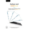 Чехол-накладка Gurdini для Macbook Pro Retina 13" (2016-2021) пластик, бело-голубой в рассрочку без первоначального взноса и переплат
