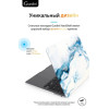 Чехол-накладка Gurdini для Macbook Pro Retina 13" (2016-2021) пластик, бело-голубой в рассрочку без первоначального взноса и переплат