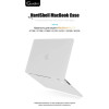 Чехол-накладка Gurdini для Macbook Pro Retina 13" (2016-2021) пластик, белый в рассрочку без первоначального взноса и переплат