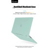 Чехол-накладка Gurdini для Macbook Pro Retina 13" (2016-2021) пластик, бирюзовый в рассрочку без первоначального взноса и переплат