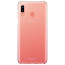 Чехол Samsung A20 Gradation Cover Pink