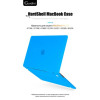 Чехол-накладка Gurdini для Macbook Pro Retina 13" (2016-2021) пластик, голубой в рассрочку без первоначального взноса и переплат