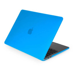 Чехол-накладка Gurdini для Macbook Pro Retina 13" (2016-2021) пластик, голубой