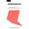 Чехол-накладка Gurdini для Macbook Pro Retina 13" (2016-2021) пластик, коралловый в рассрочку без первоначального взноса и переплат