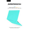 Чехол-накладка Gurdini для Macbook Pro Retina 13" (2016-2021) пластик, тиффани в рассрочку без первоначального взноса и переплат