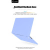 Чехол-накладка Gurdini для Macbook Pro Retina 13" (2016-2021) пластик, небесно-голубой в рассрочку без первоначального взноса и переплат