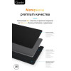 Чехол-накладка Gurdini для Macbook Pro Retina 13" (2016-2021) пластик под кожу, черный в рассрочку без первоначального взноса и переплат
