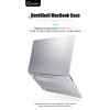 Чехол-накладка Gurdini для Macbook Pro Retina 13" (2016-2021) пластик, серебристый в рассрочку без первоначального взноса и переплат