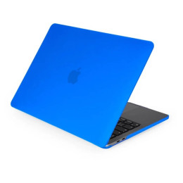 Чехол-накладка Gurdini для Macbook Pro Retina 13" (2016-2021) пластик, синий