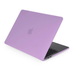 Чехол-накладка Gurdini для Macbook Pro Retina 13" (2016-2021) пластик, сиреневый