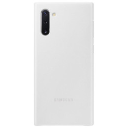 Чехол Samsung Galaxy Note 10 Leather Cover White