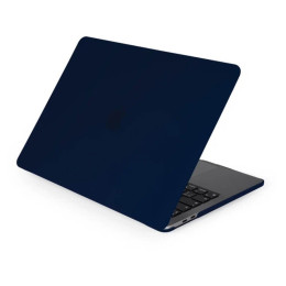 Чехол-накладка Gurdini для Macbook Pro Retina 13" (2016-2021) пластик, темно-синий