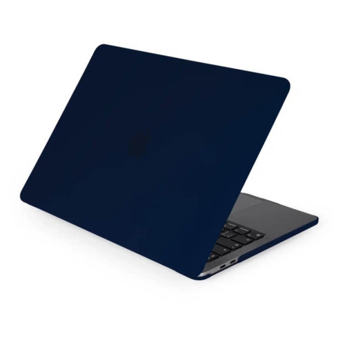 Чехол-накладка Gurdini для Macbook Pro Retina 13" (2016-2021) пластик, темно-синий в рассрочку без первоначального взноса и переплат