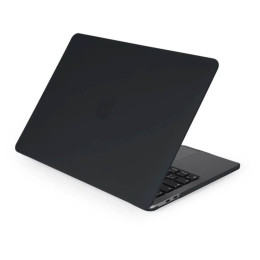 Чехол-накладка Gurdini для Macbook Pro Retina 13" (2016-2021) пластик, черный