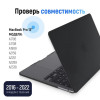 Чехол-накладка Gurdini для Macbook Pro Retina 13" Textured Dot Series, Black в рассрочку без первоначального взноса и переплат