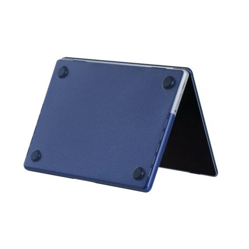 Чехол-накладка Gurdini для Macbook Pro Retina 13" Textured Dot Series, Navy Blue в рассрочку без первоначального взноса и переплат
