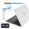 Чехол-накладка Gurdini для Macbook Pro Retina 13" Textured Dot Series, White в рассрочку без первоначального взноса и переплат