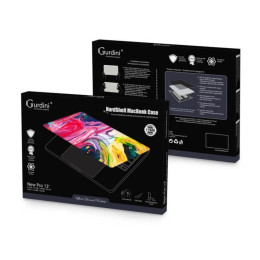Чехол-накладка Gurdini для Macbook Pro Retina 13" (2016-2021) пластик, акварель