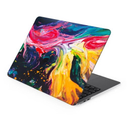 Чехол-накладка Gurdini для Macbook Pro Retina 13" (2016-2021) пластик, акварель