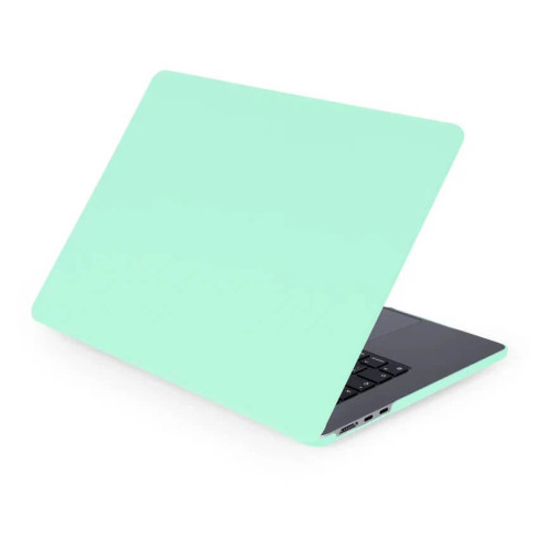 Чехол-накладка Gurdini для Macbook Air 15" M2 A2941 пластик, светло-зеленый в рассрочку без первоначального взноса и переплат