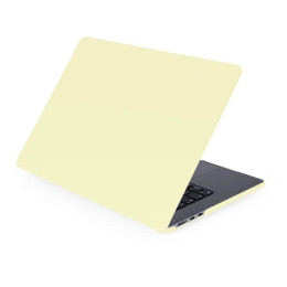 Чехол-накладка Gurdini для Macbook Air 15" M2 A2941 пластик, лимонный