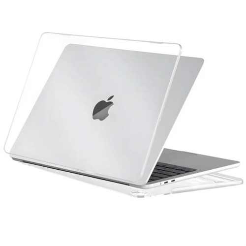 Чехол-накладка Gurdini для Macbook Air 15" M2 A2941 пластик, прозрачный в рассрочку без первоначального взноса и переплат