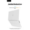 Чехол-накладка Gurdini для Macbook Air 15" M2 A2941 пластик, белый в рассрочку без первоначального взноса и переплат
